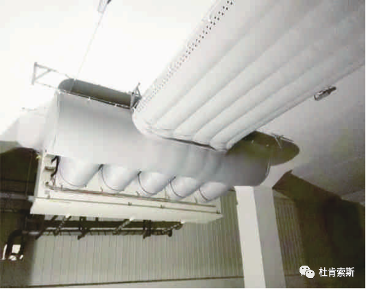 55世纪索斯柔性风管利用在冷库